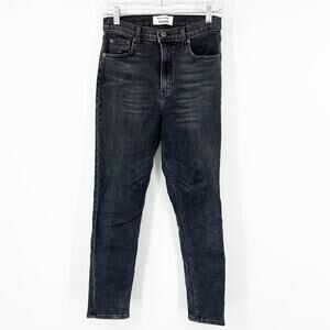 Reformation Jeans High & Skinny Crop Jeans in Avalon